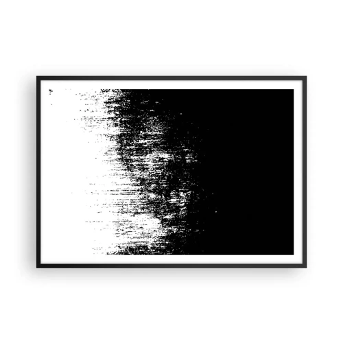 Plakát v černém rámu - Vítězem se stává… - 100x70 cm