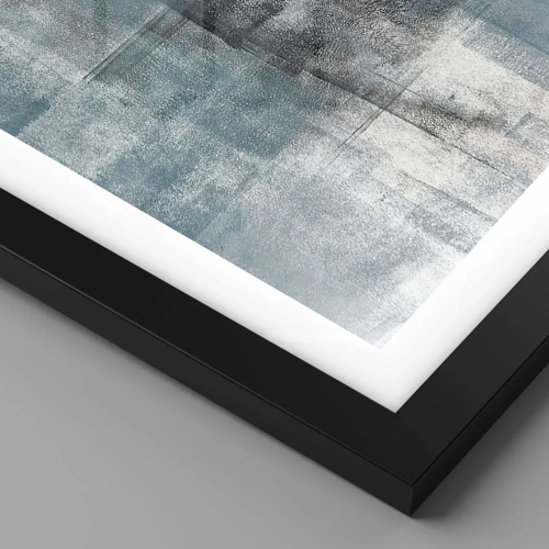 Plakát v černém rámu - Voda a vzduch - 60x60 cm