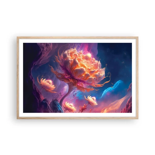 Plakát v rámu světlý dub - Jiný svět - 91x61 cm