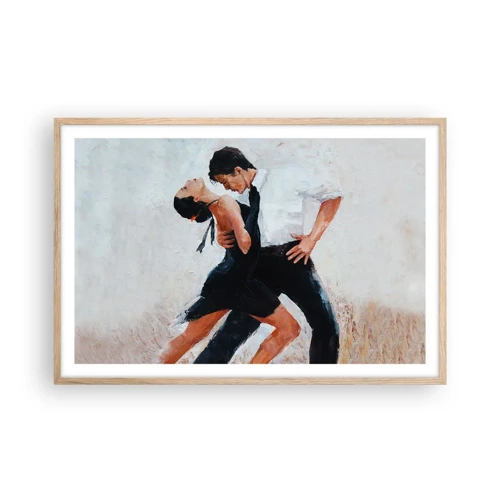 Plakát v rámu světlý dub - Tango mých tužeb a snů - 91x61 cm