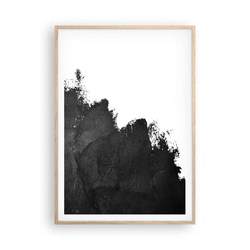 Plakát v rámu světlý dub - Živly: země - 70x100 cm