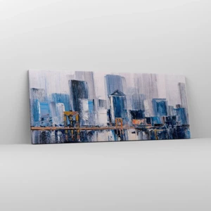 Obraz na plátně - Newyorská imprese - 100x40 cm