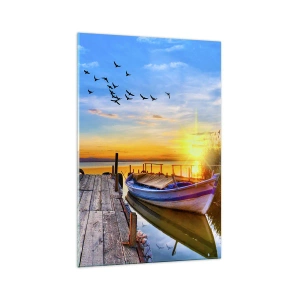 Obraz na skle - Na shledanou zítra - 70x100 cm