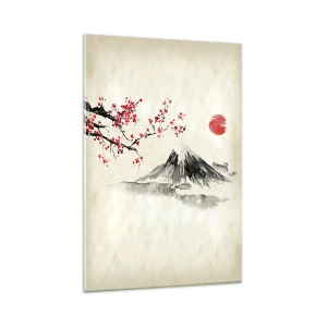 Obraz na skle - Zamilujte se do Japonska - 80x120 cm