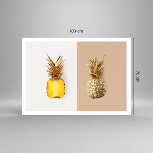 Plakát - Ananas pro nás - 100x70 cm