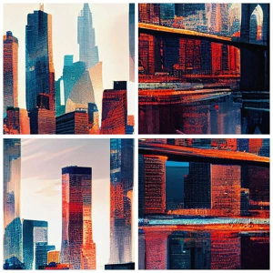 Plakát - Famózní New York - 70x50 cm