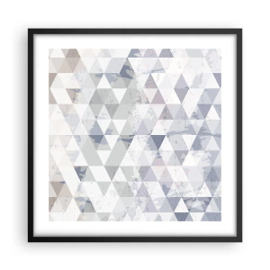 Plakát v černém rámu - V rytmu na tři - 50x50 cm
