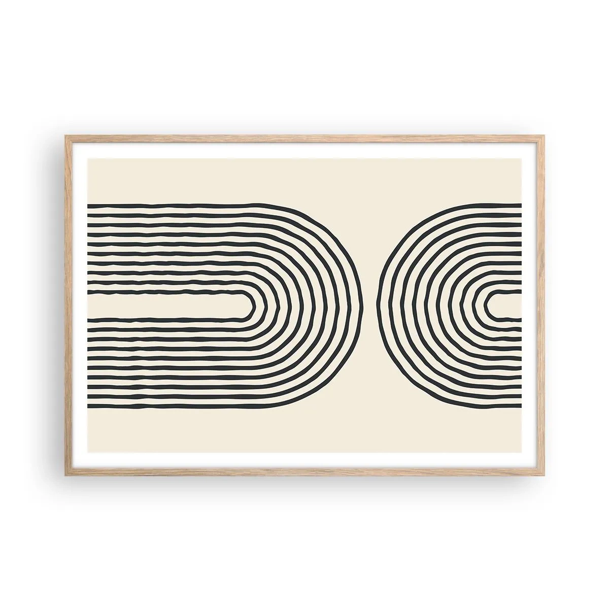 Plakát v rámu světlý dub - Již brzy… - 100x70 cm