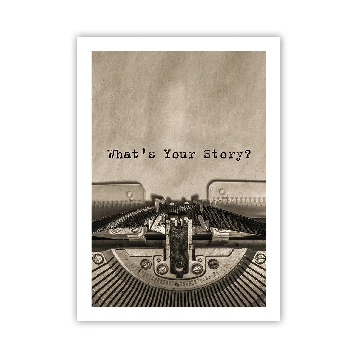 Plakát - Pověz mi - 50x70 cm