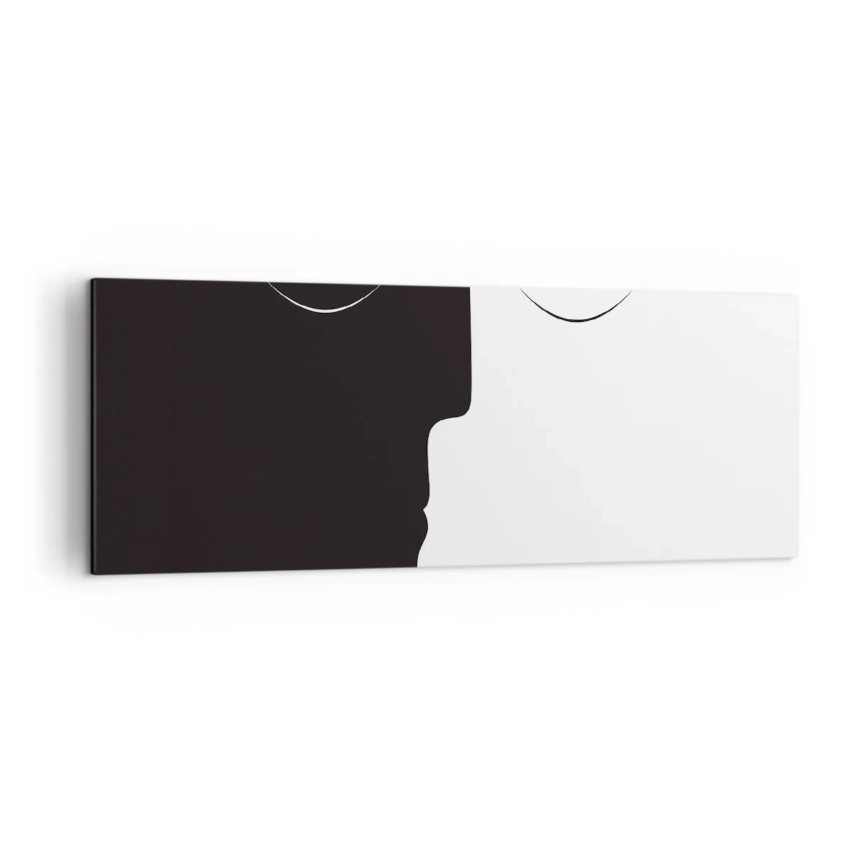 Obraz na plátně - Jednota protikladů - 140x50 cm