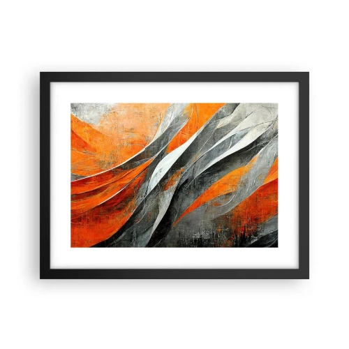 Plakát v černém rámu - Žár a chlad - 40x30 cm