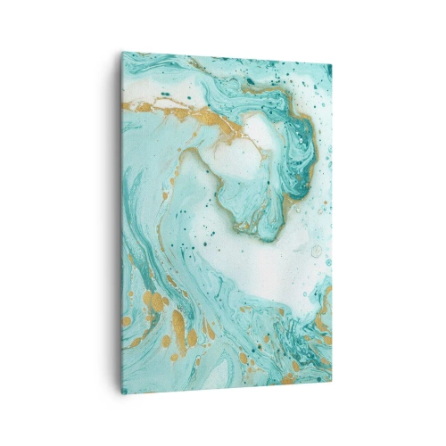 Obraz na plátně - Pod velkou vlnou z epochy Edo - 70x100 cm
