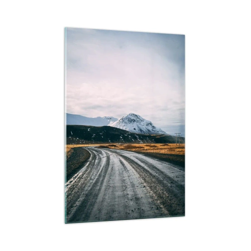 Obraz na skle - V islandském stylu - 70x100 cm
