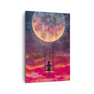 Obraz na plátně - Stavět si vzdušné zámky - 70x100 cm