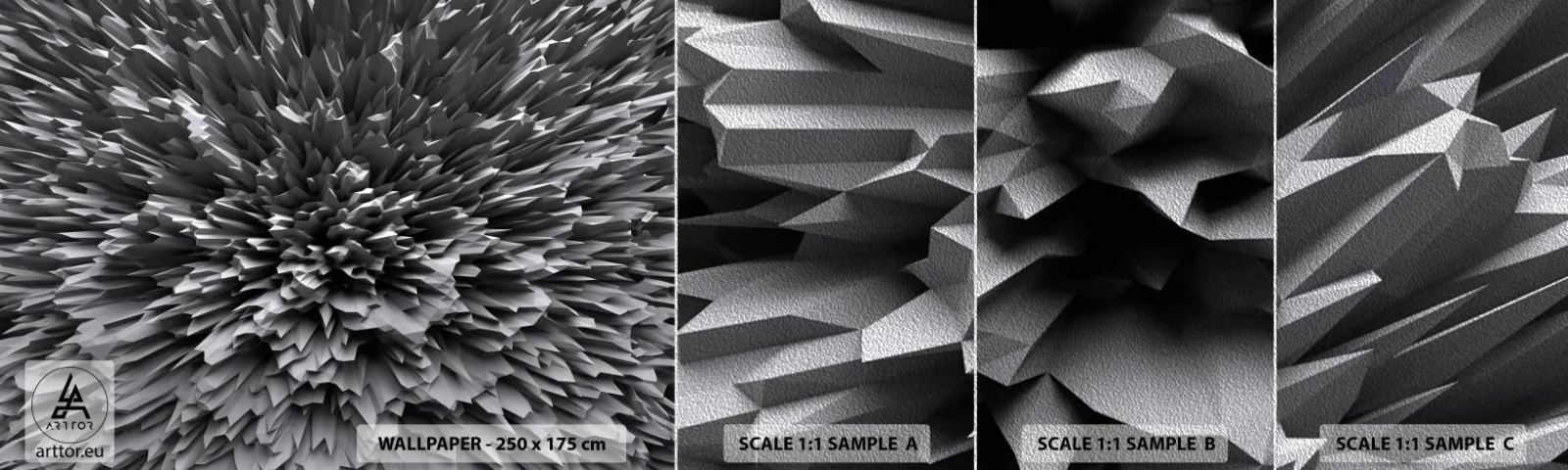 Vzor Fototapety Premium Sand - Ostřejší to už nebude - 3D, Moderní, Trojrozměrný - 100x30 cm