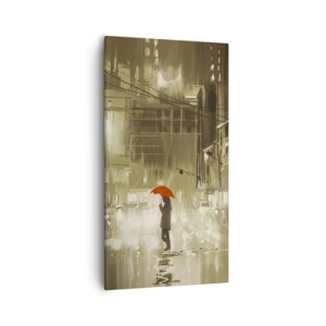 Obraz na plátně - Sama, ale ne osamělá - 55x100 cm