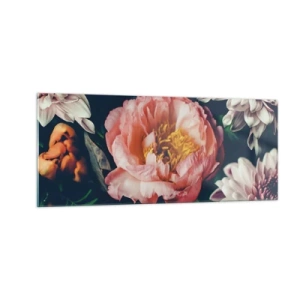 Obraz na skle - S barokním přepychem - 100x40 cm