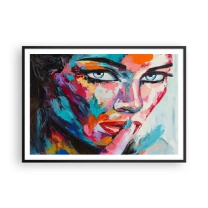 Plakát v černém rámu - Naše první tajemství - 100x70 cm