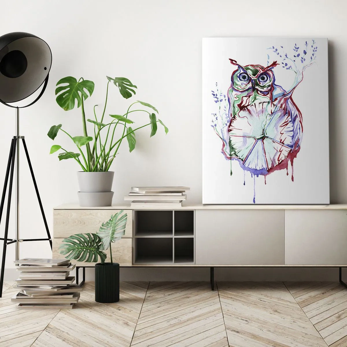 Obraz na plátně - Moudrost z přírody - 65x120 cm