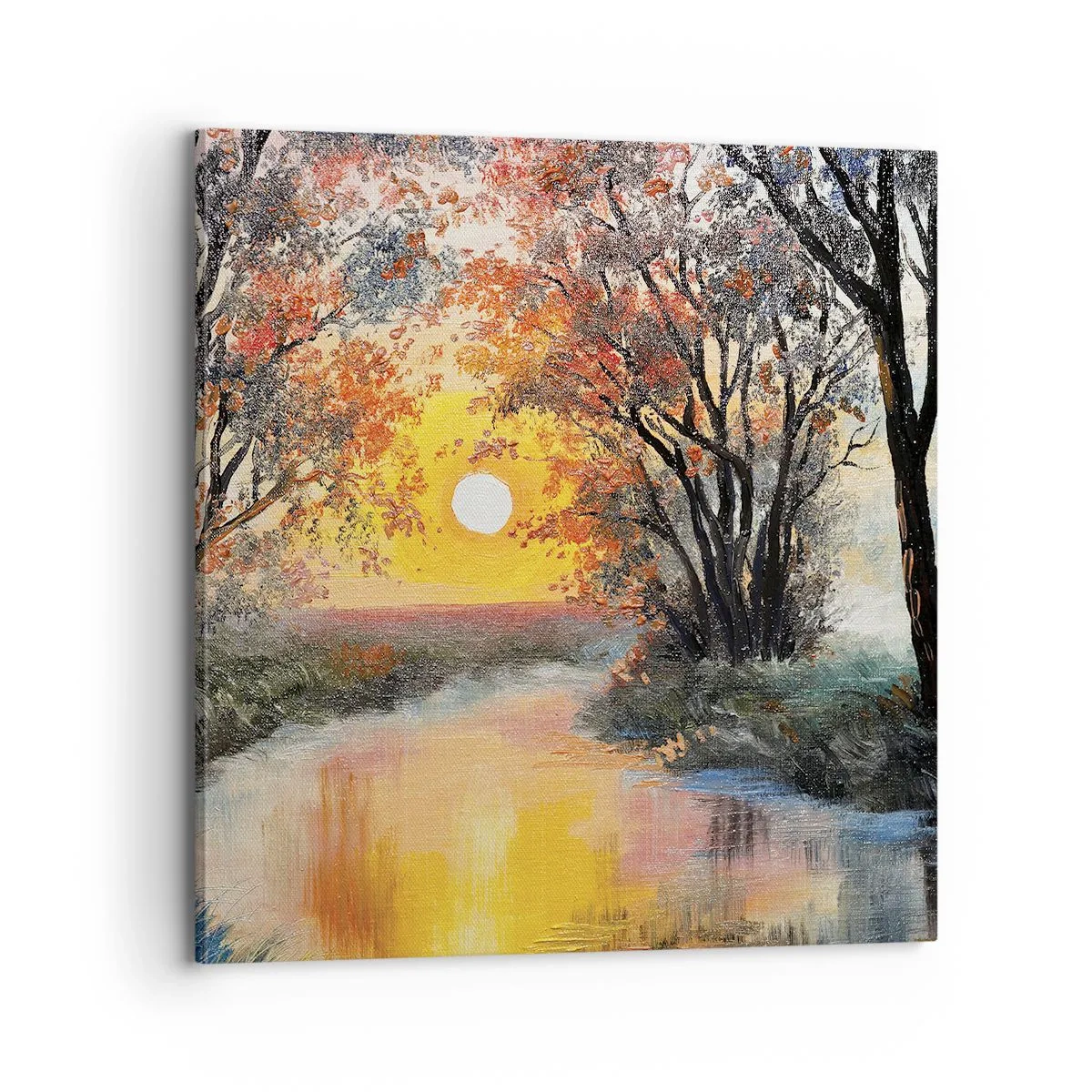Obraz na plátně - Podzimní nádech - 70x70 cm
