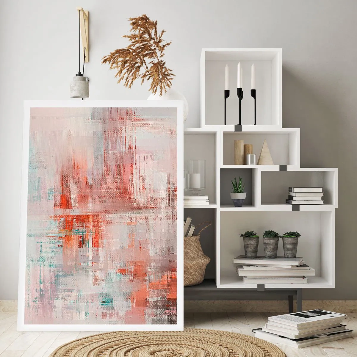 Plakát - Zamlžené. Ale růžové - 61x91 cm