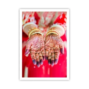 Plakát - Připravená chytit štěstí - 70x100 cm