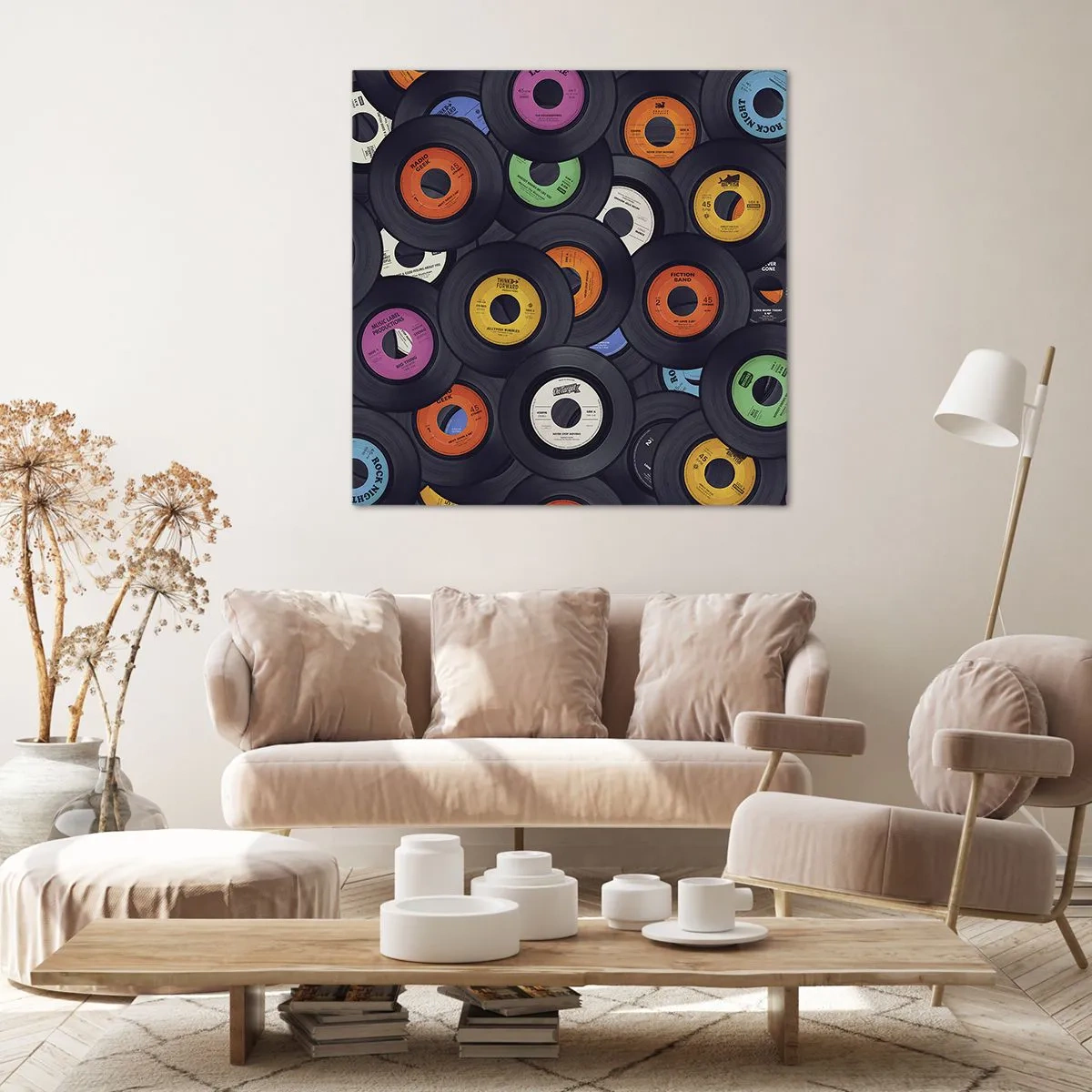 Obraz na plátně - Barvy klasiky - 60x60 cm