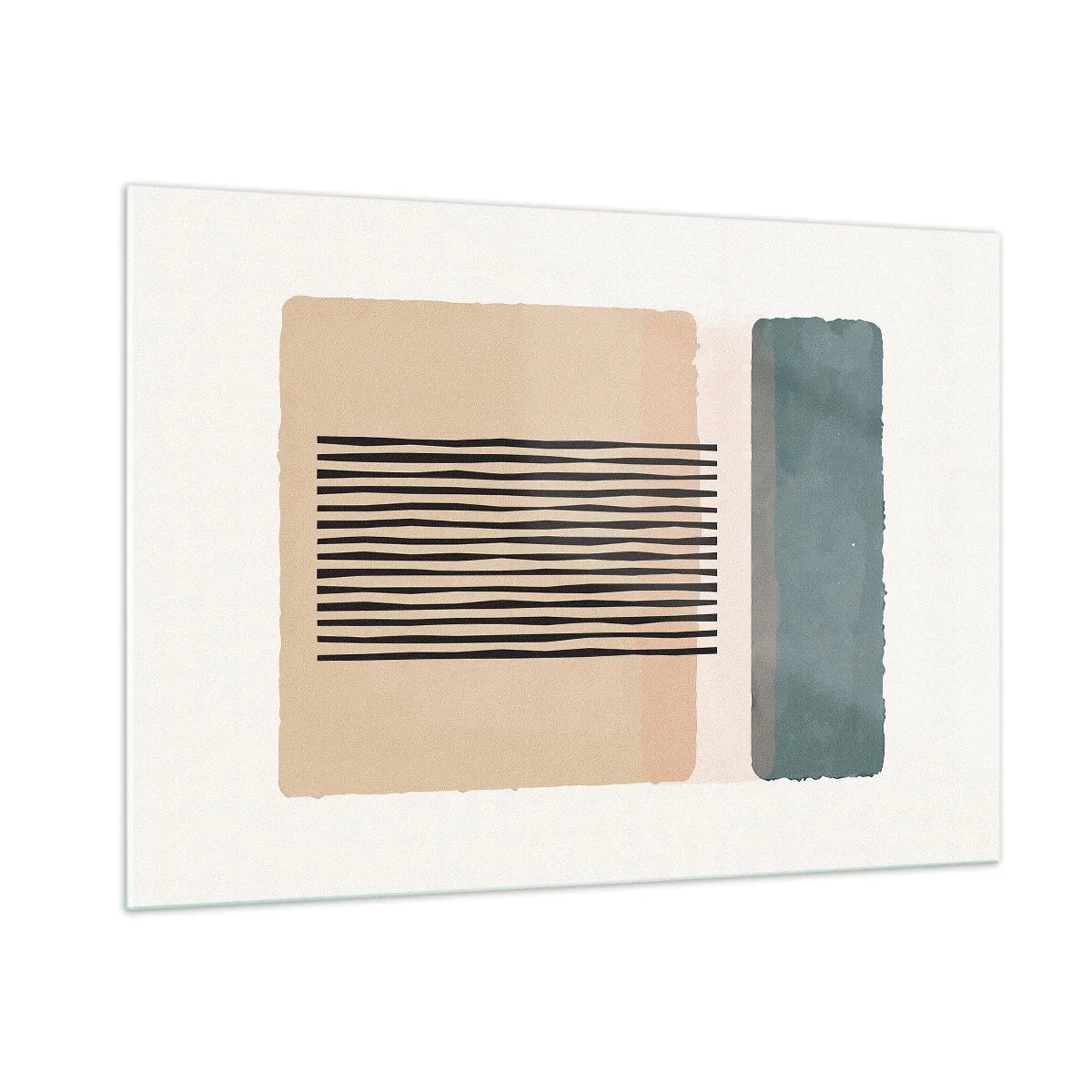 Obraz na skle - Všechno v pořádku - 100x70 cm