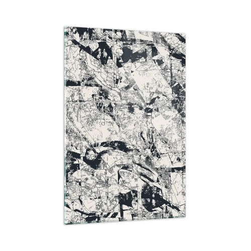 Obraz na skle - Prolínání protikladů - 80x120 cm