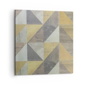 Obraz na plátně - V úhlu trojúhelníku - 60x60 cm