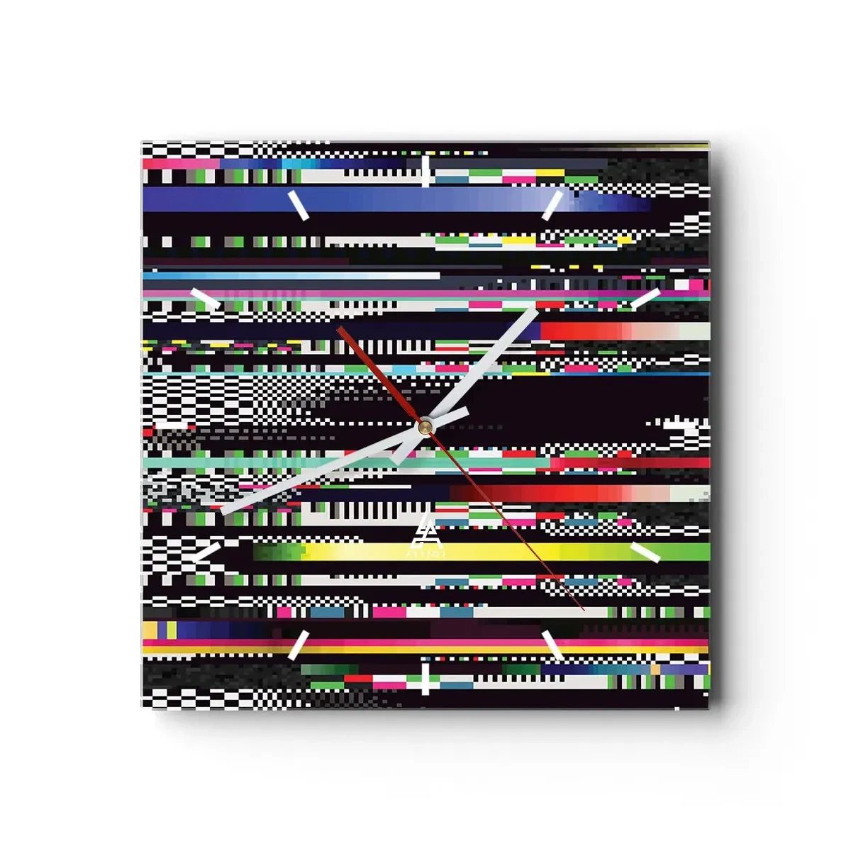 Nástěnné hodiny - Kontrolní obraz skutečnosti - 40x40 cm