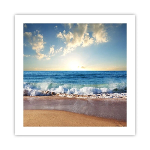 Plakát - Pohyb a nehybnost zároveň - 50x50 cm