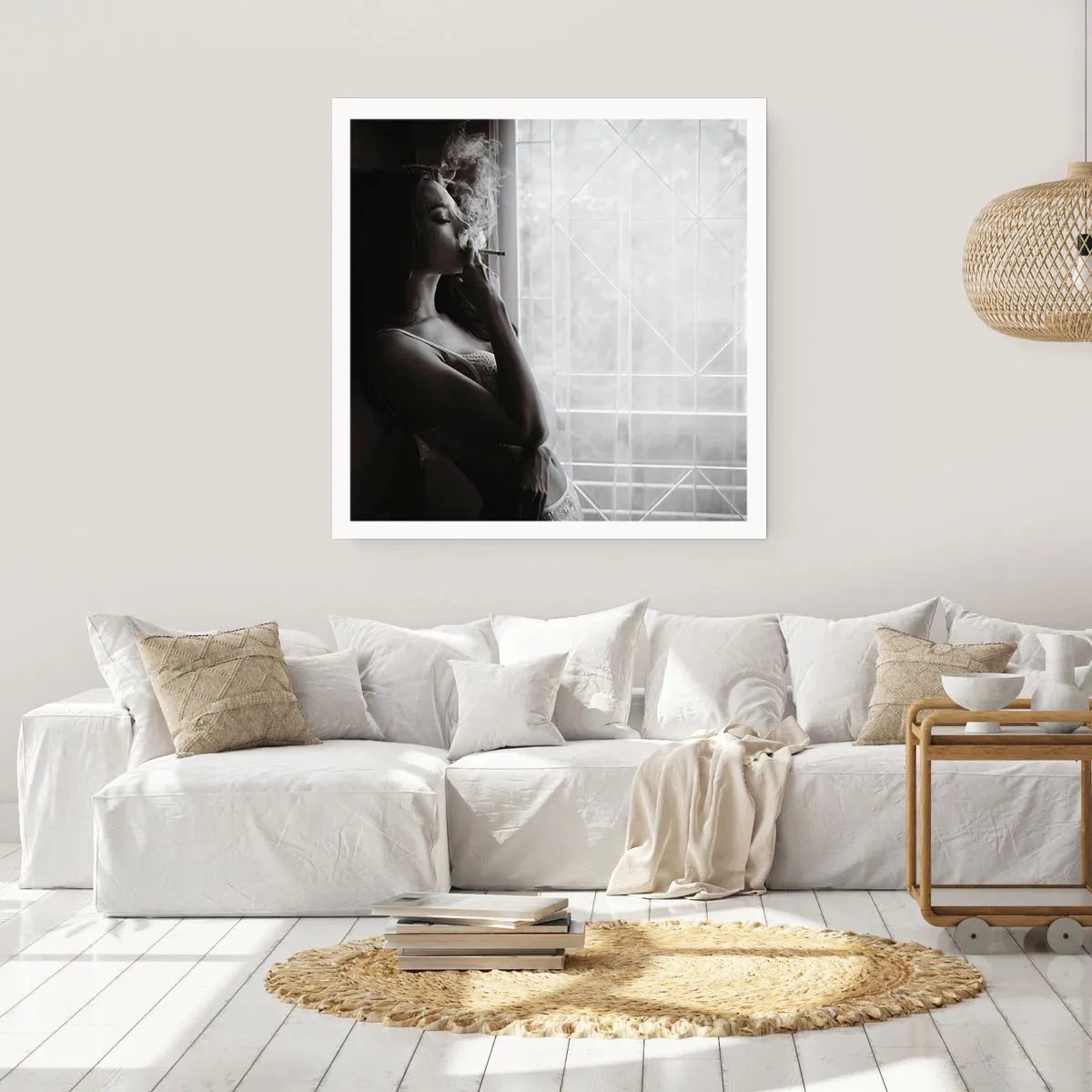 Plakát - Smyslný okamžik - 30x30 cm