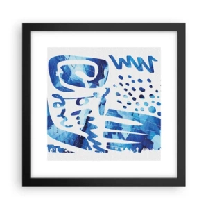 Plakát v černém rámu - Zpět ke kořenům - 30x30 cm