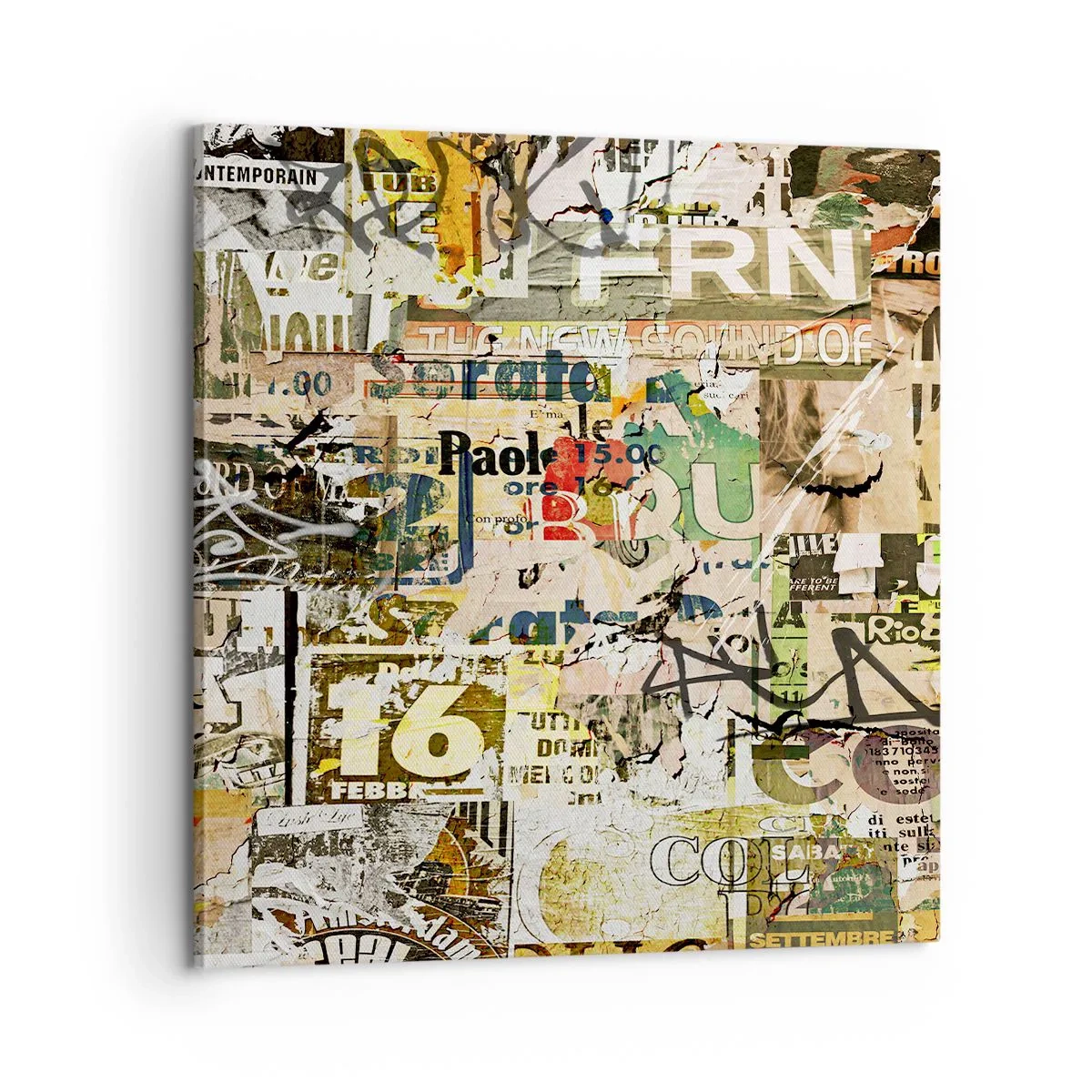 Obraz na plátně - Och, děje se to… - 60x60 cm