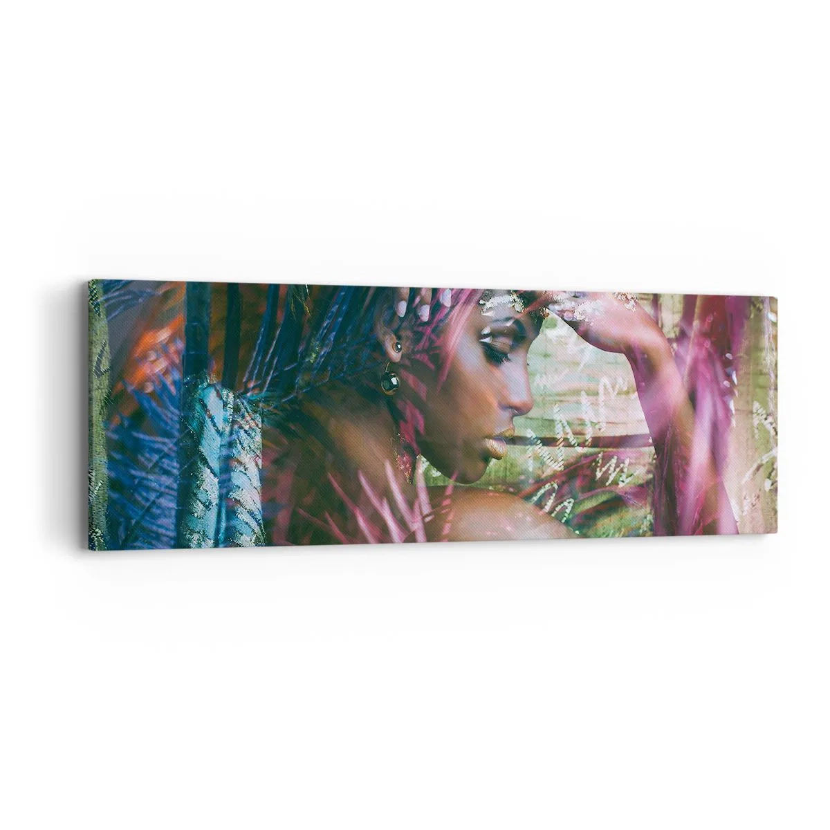 Obraz na plátně - Matka příroda v džungli - 90x30 cm