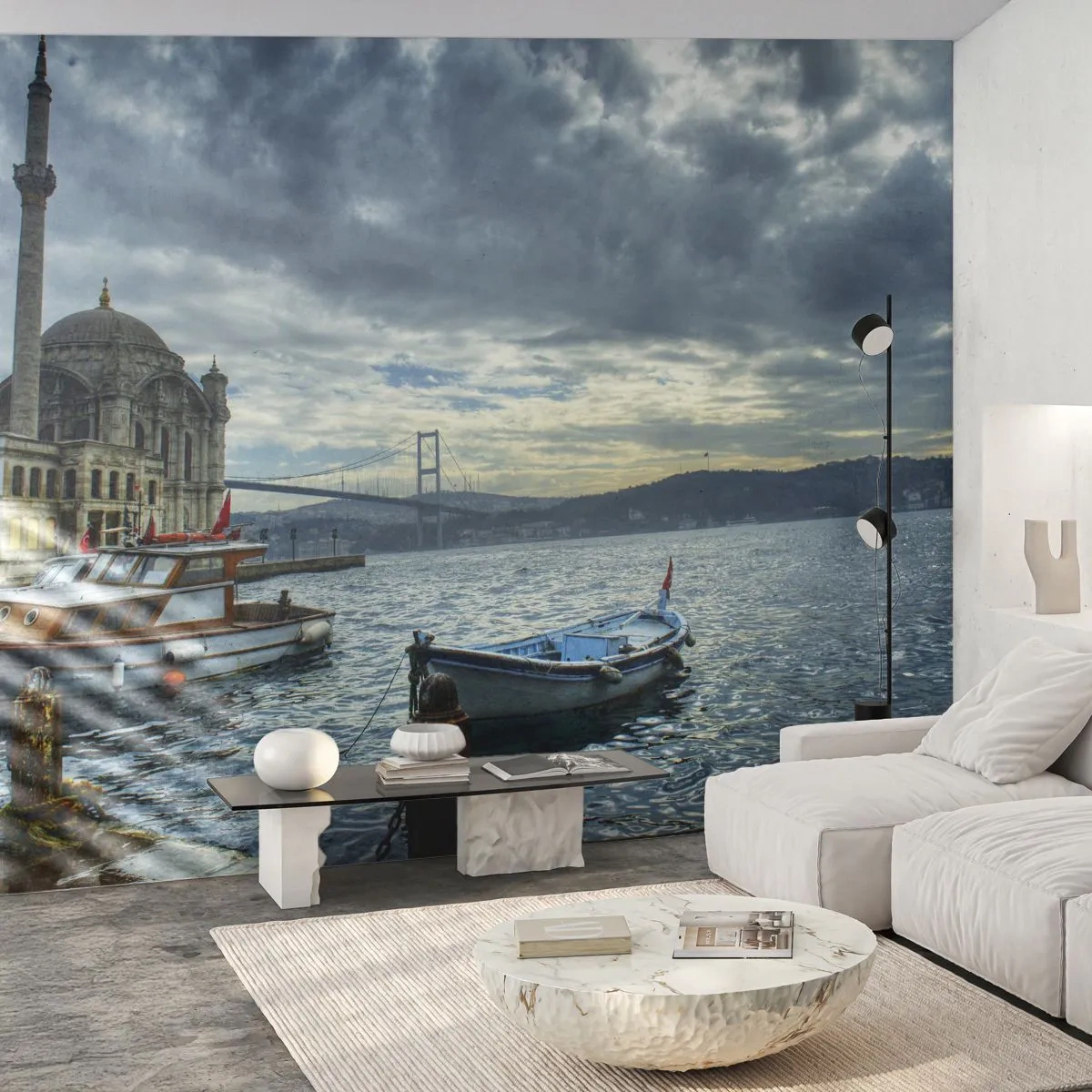 Fototapeta Premium Sand - Na rozmezí světů - Město, Istanbul, Turecko - 250x175 cm