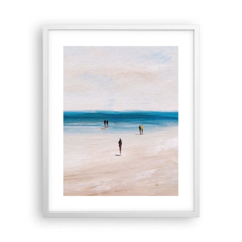 Plakát v bílém rámu - Přirozená potřeba - 40x50 cm