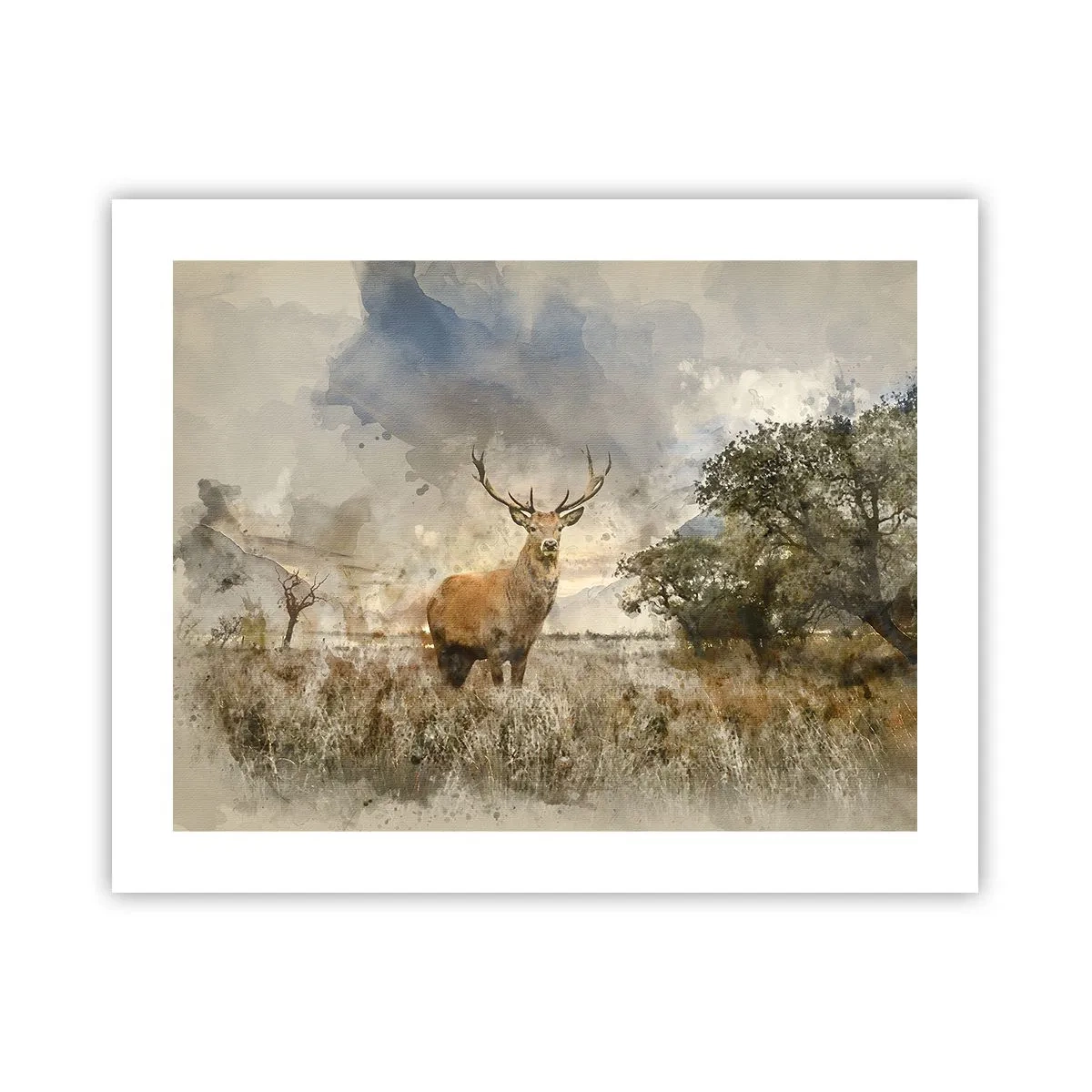 Plakát - Důstojnost - síla - majestátnost - 50x40 cm