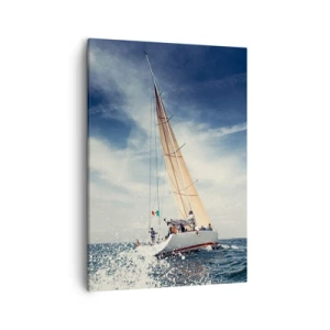 Obraz na plátně - Nás nedohoní! - 50x70 cm