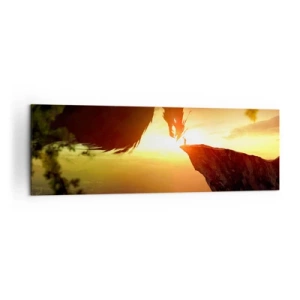 Obraz na plátně - Přemožitel draka - 160x50 cm