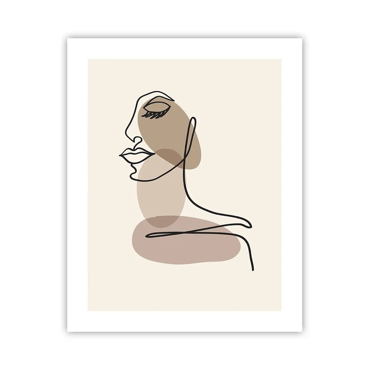 Plakát - Při poslechu samé sebe - 40x50 cm