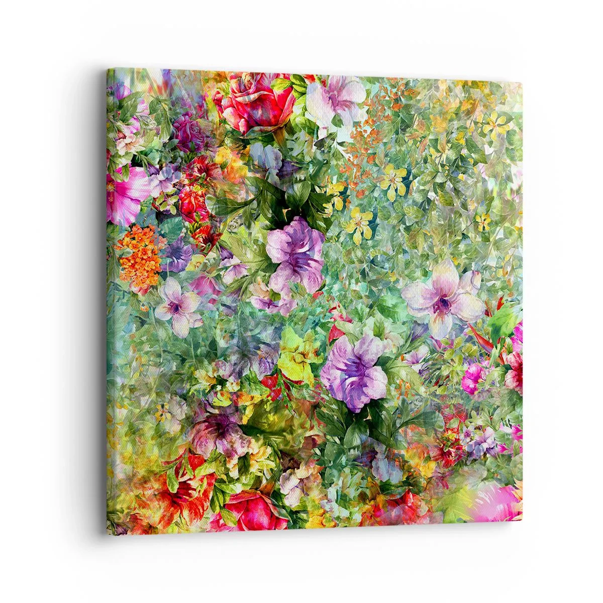 Obraz na plátně - Do květů, k záhubě - 30x30 cm