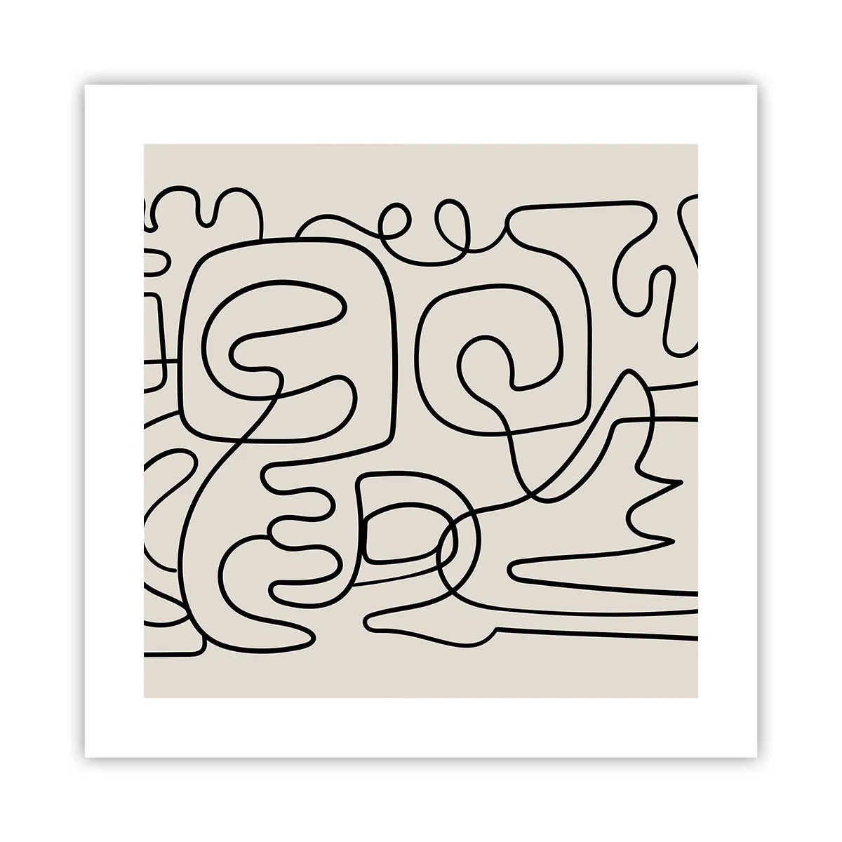 Plakát - Podle stopy - 40x40 cm