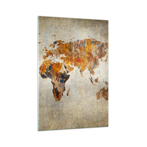Obraz na skle - Skutečně velký svět - 70x100 cm