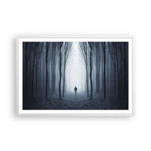 Plakát v bílém rámu - A všechno jednoduché a jasné - 91x61 cm