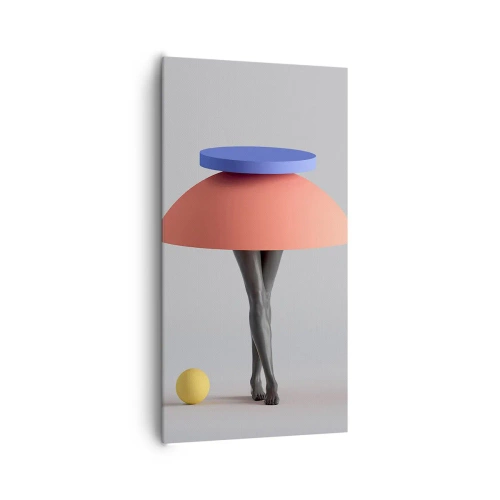 Obraz na plátně - Surrealistická kompozice - 65x120 cm