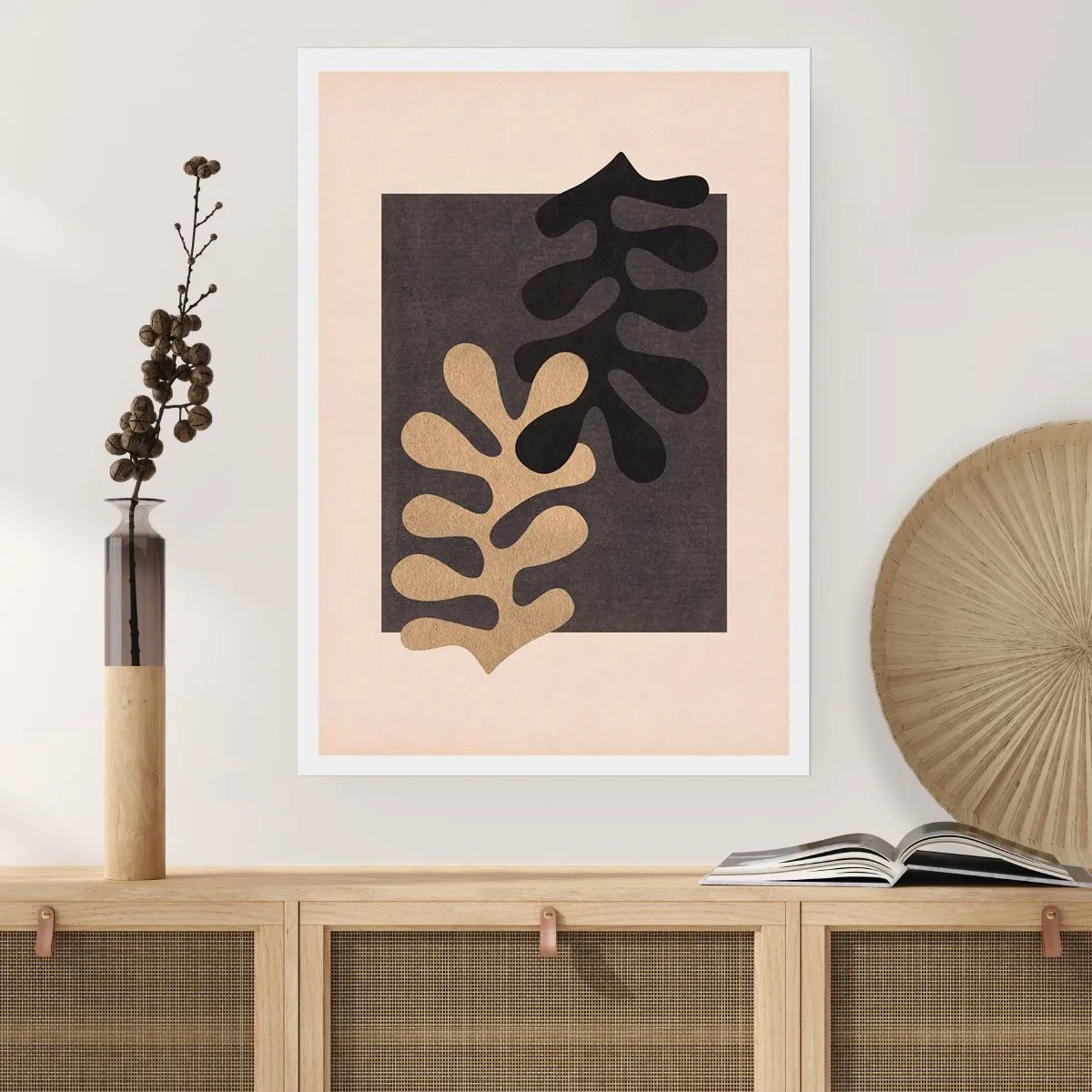 Plakát - Nepřítomnost a doplnění - 61x91 cm