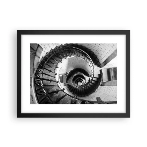 Plakát v černém rámu - Jen výš a výš - 40x30 cm