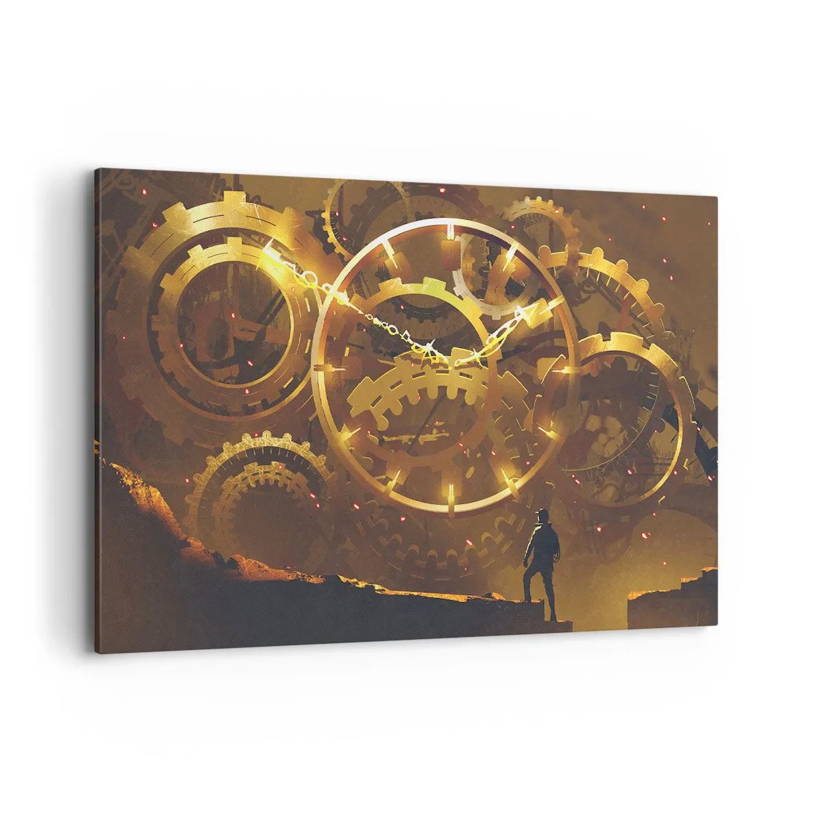 Obraz na plátně - U zdroje času - 120x80 cm